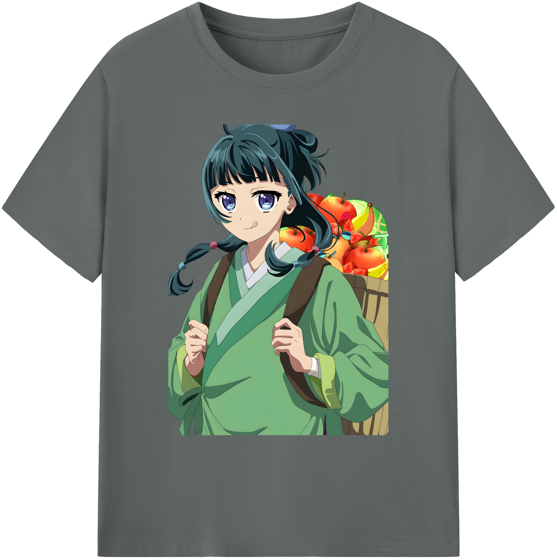 （画像用） 薬屋のひとりごと The Apothecary Diaries 綿100％ メンズ半袖Tシャツ｜肌触りやわらか＆通気性
